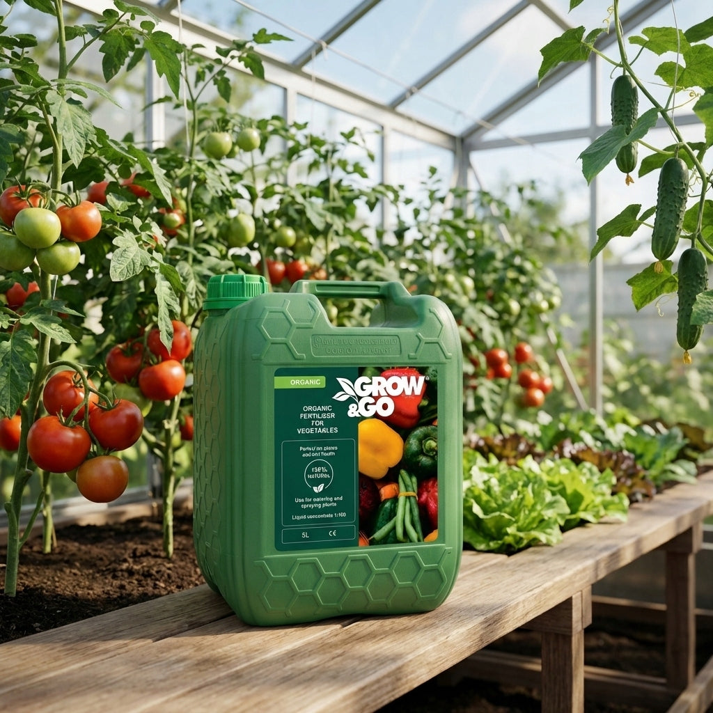 Płynny Nawóz Organiczny do Warzyw GROW & GO - Koncentrat 5L