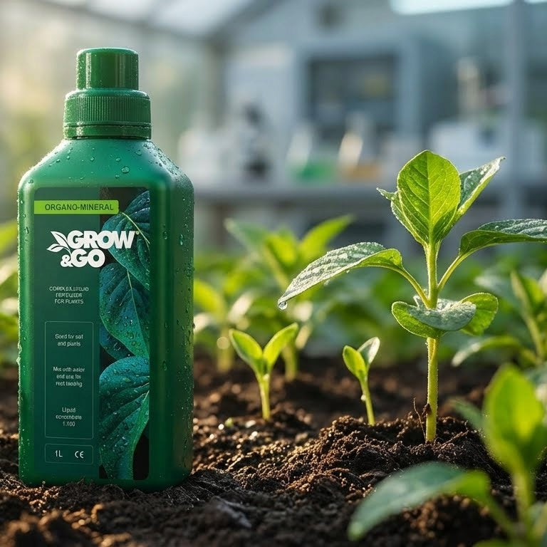 Nawóz Organiczno-Mineralny Płynny do Roślin GROW & GO 1L Koncentrat