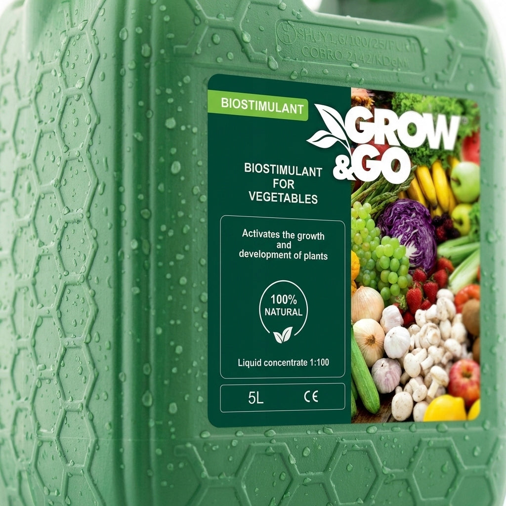 Biostymulant do Warzyw Płynny GROW & GO - Koncentrat 5L