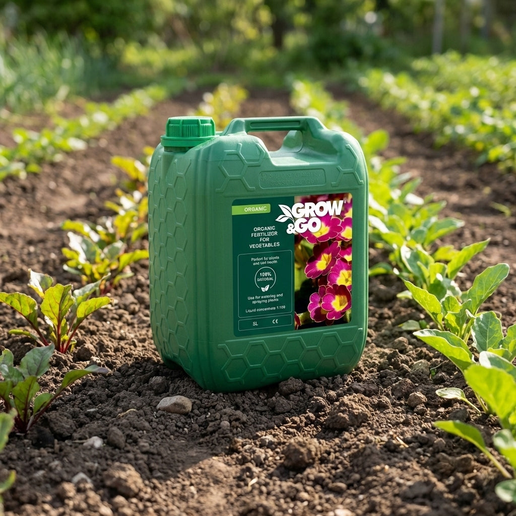 Płynny Nawóz Organiczny do Kwiatów GROW&GO - Koncentrat 5L