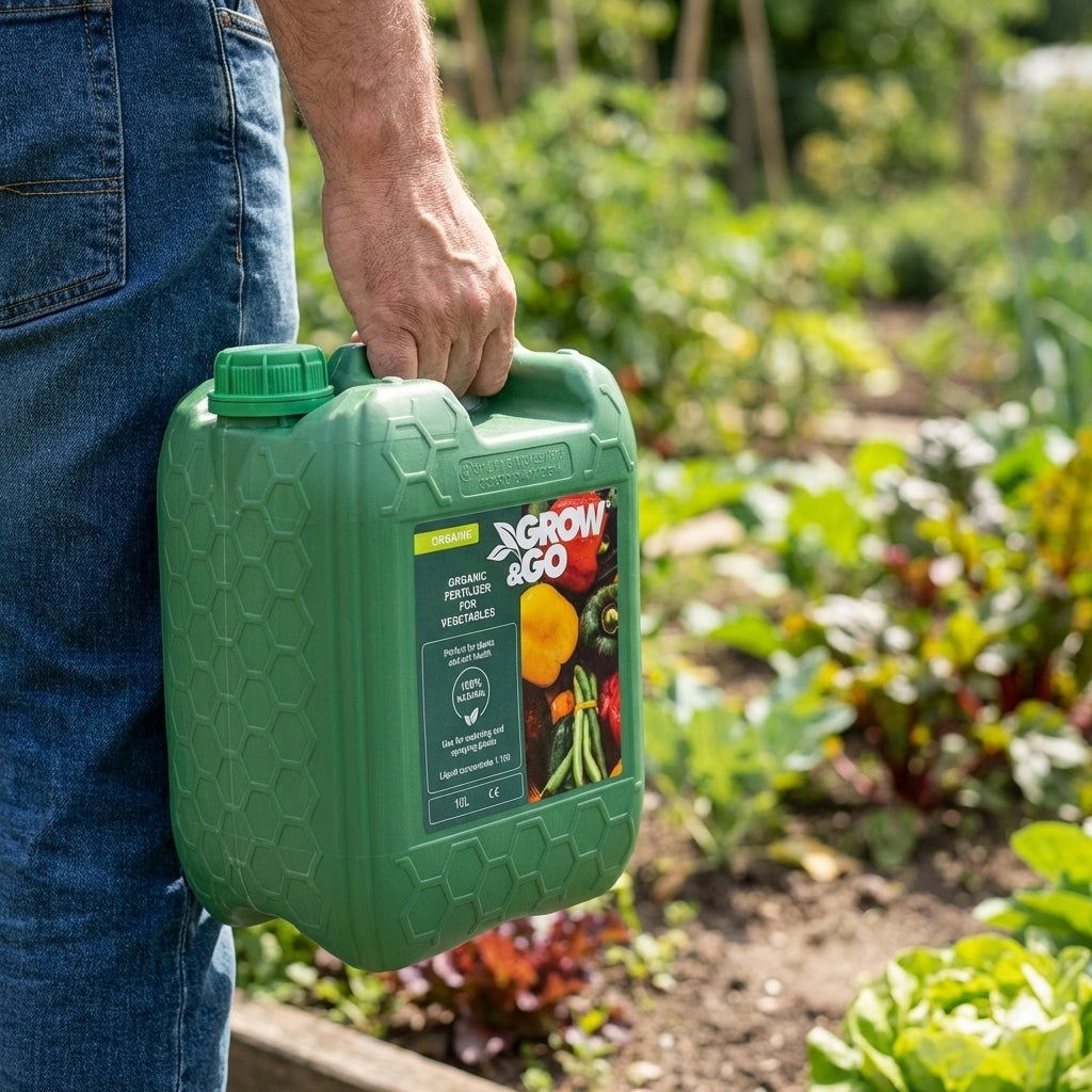 Płynny Nawóz Organiczny do Warzyw GROW&GO - Koncentrat 10L