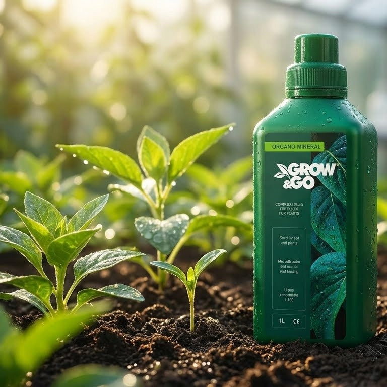 Nawóz Organiczno-Mineralny Płynny do Roślin GROW & GO 1L Koncentrat