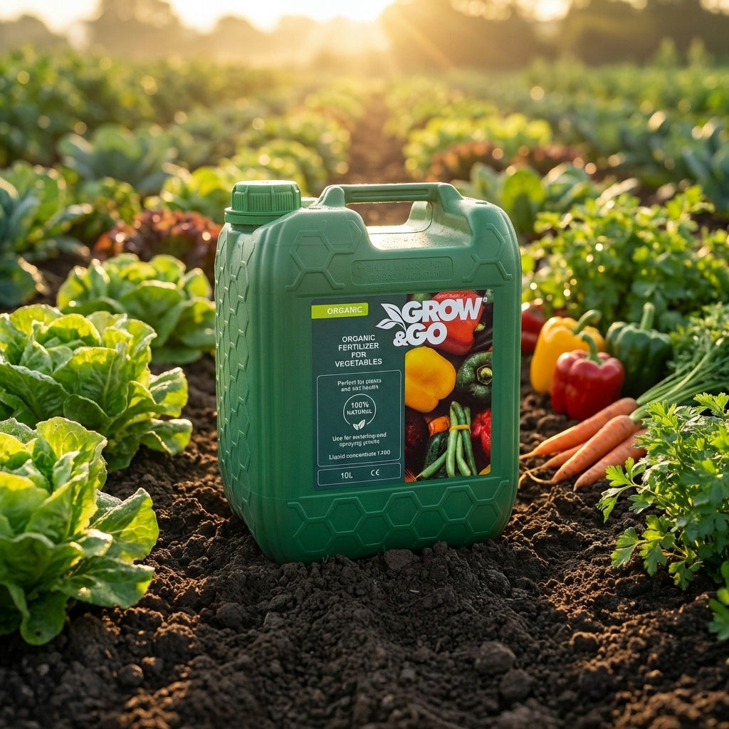 Płynny Nawóz Organiczny do Warzyw GROW&GO - Koncentrat 10L