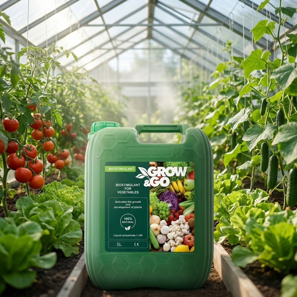 Biostymulant do Warzyw Płynny GROW & GO - Koncentrat 5L