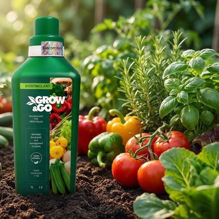 Biostymulant do Warzyw Płynny GROW & GO - Koncentrat 1L