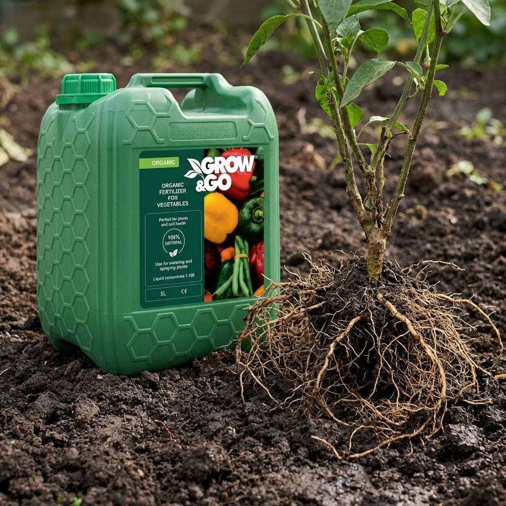 Płynny Nawóz Organiczny do Warzyw GROW & GO - Koncentrat 5L
