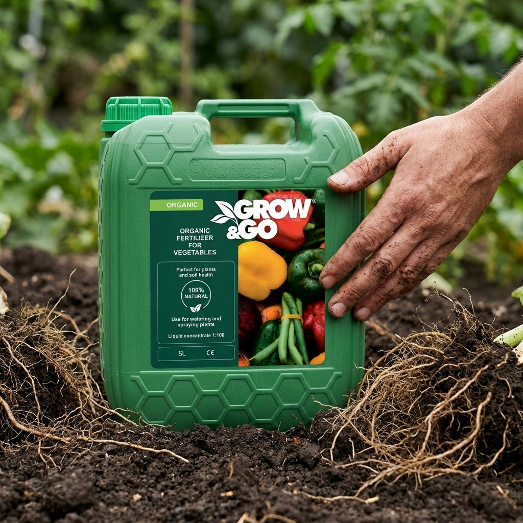 Płynny Nawóz Organiczny do Warzyw GROW & GO - Koncentrat 5L