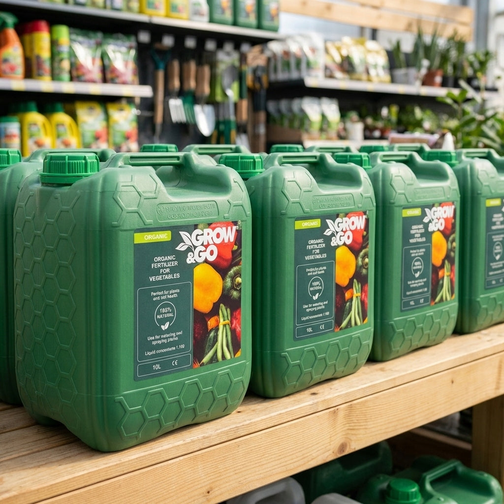 Płynny Nawóz Organiczny do Warzyw GROW&GO - Koncentrat 10L