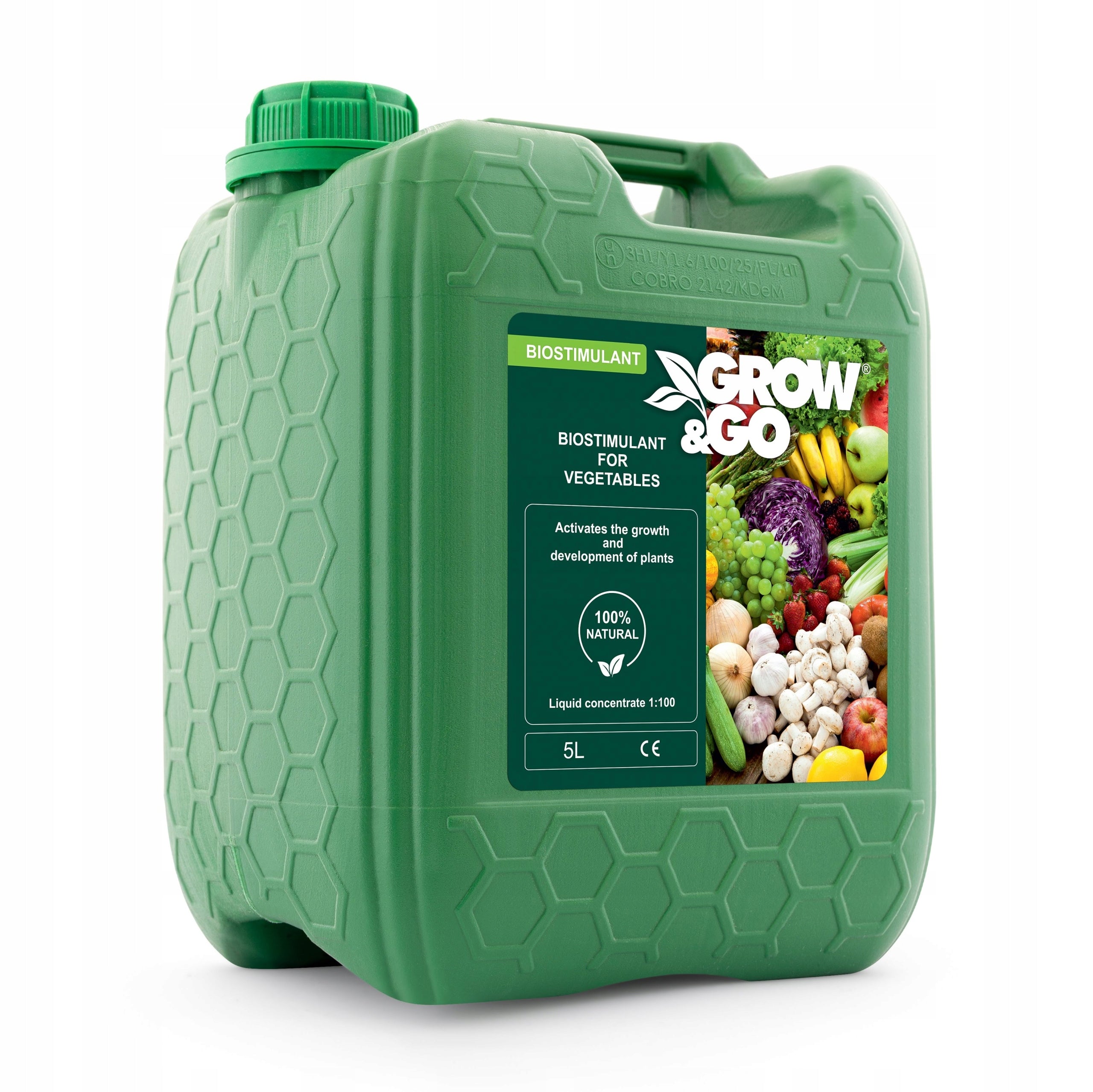 Biostymulant do Warzyw Płynny GROW & GO - Koncentrat 5L
