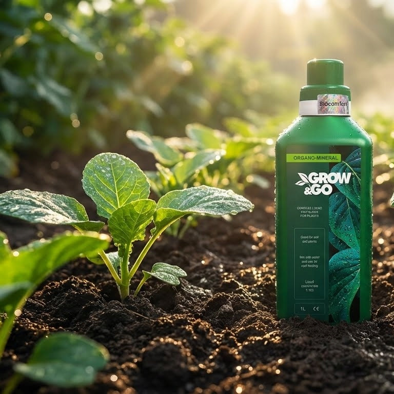 Nawóz Organiczno-Mineralny Płynny do Roślin GROW & GO 1L Koncentrat
