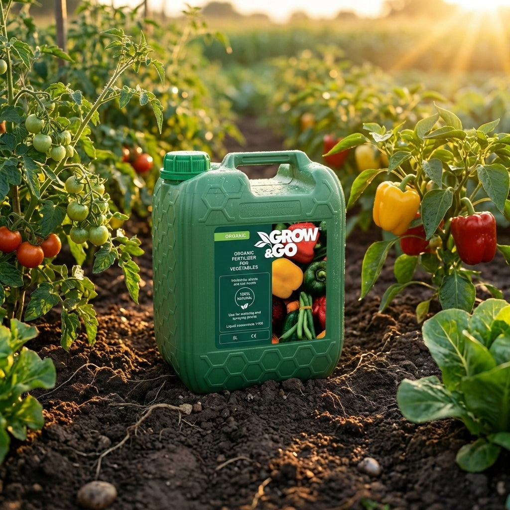 Płynny Nawóz Organiczny do Warzyw GROW & GO - Koncentrat 5L