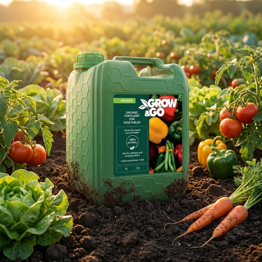 Płynny Nawóz Organiczny do Warzyw GROW & GO - Koncentrat 5L