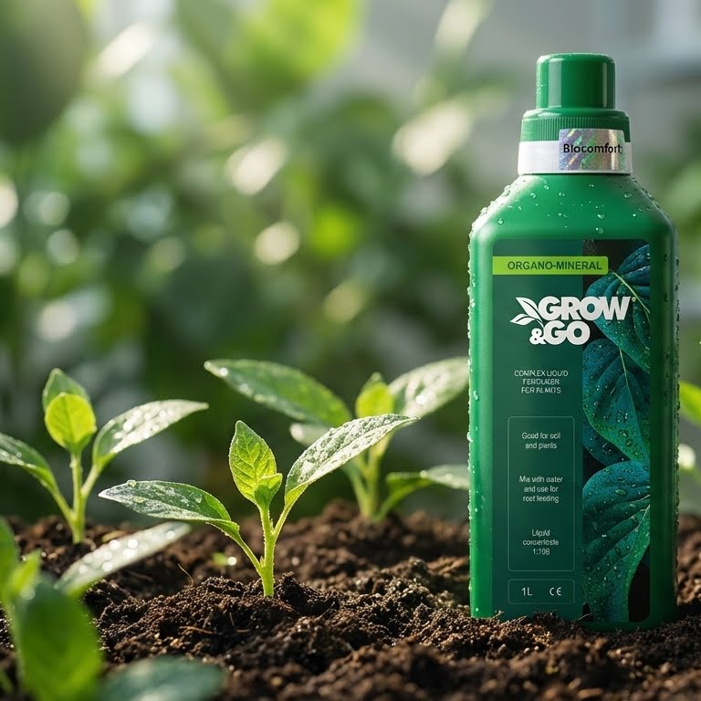 Nawóz Organiczno-Mineralny Płynny do Roślin GROW & GO 1L Koncentrat