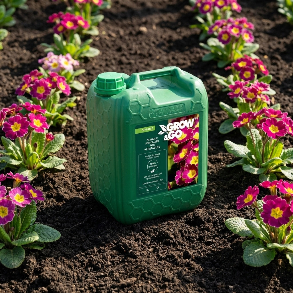 Płynny Nawóz Organiczny do Kwiatów GROW&GO - Koncentrat 5L