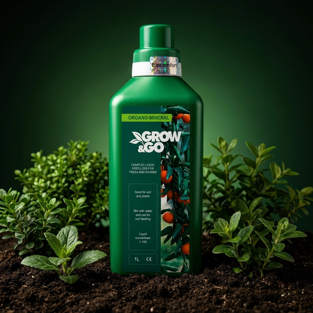 Nawóz Organiczno-Mineralny Płynny do Drzew i Krzewów GROW&GO 1L Koncentrat