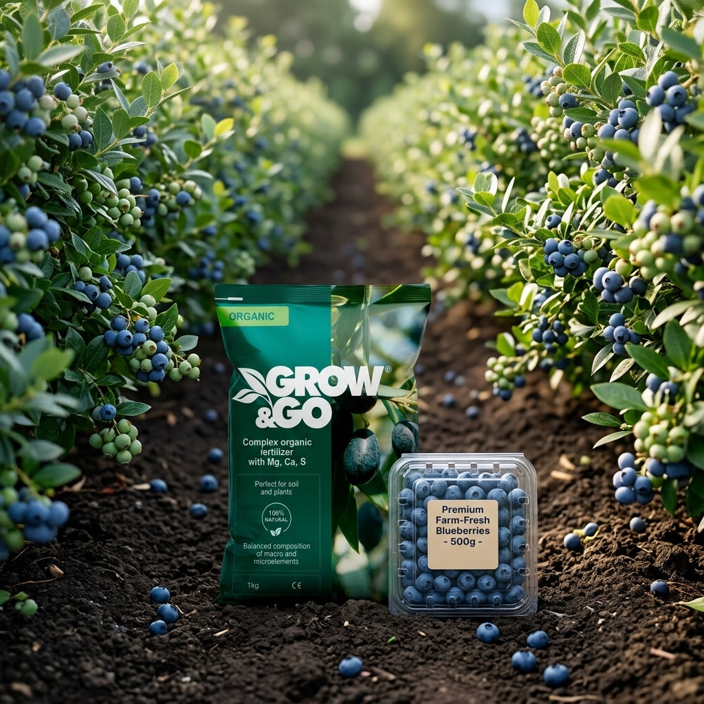 Nawóz Organiczno-Mineralny Kompleksowy Uniwersalny (Mg, Ca, S) GROW&GO 1kg