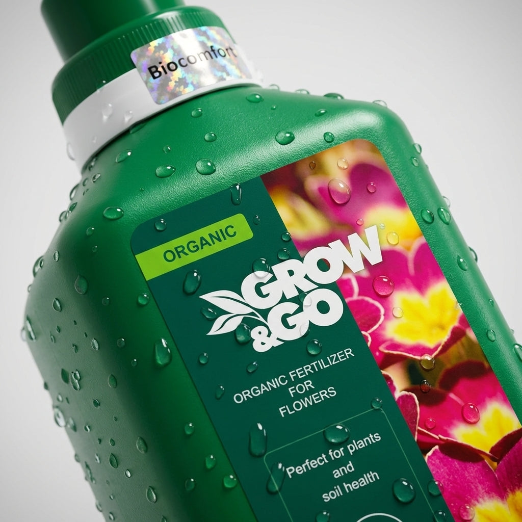 Płynny Nawóz Organiczny do Kwiatów GROW & GO - Koncentrat 1L