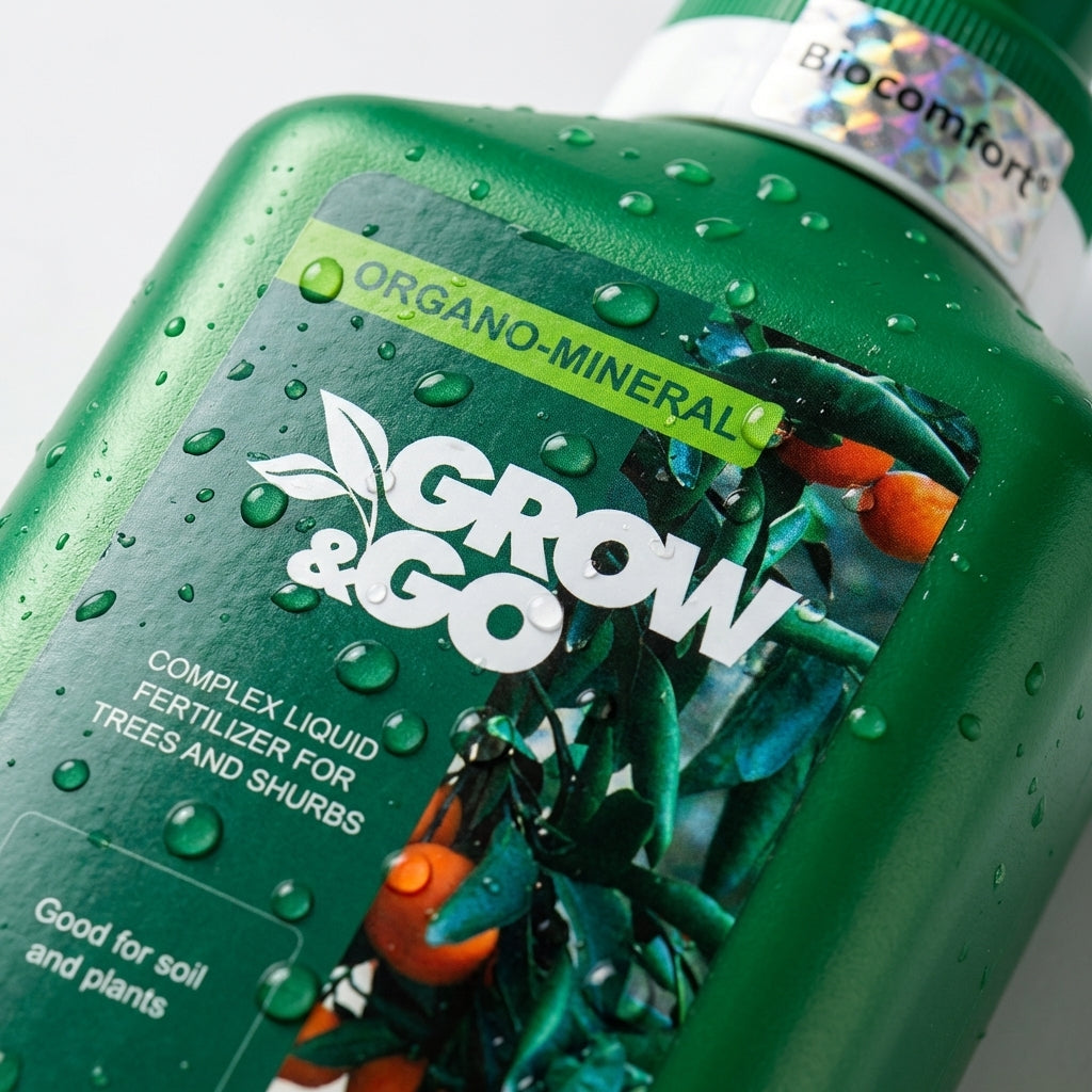Nawóz Organiczno-Mineralny Płynny do Drzew i Krzewów GROW&GO 1L Koncentrat