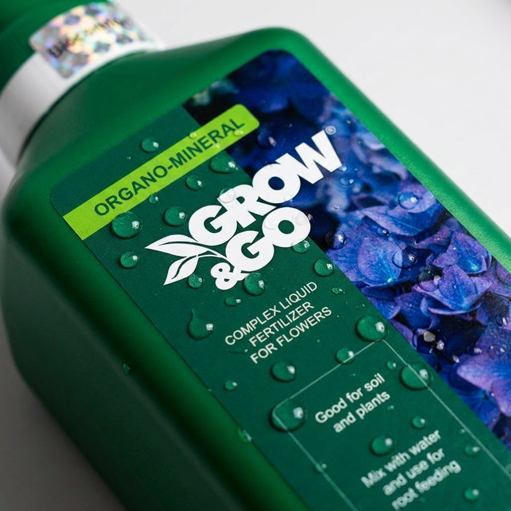 Nawóz Organiczno-Mineralny Płynny do Kwiatów GROW&GO - Koncentrat 1L