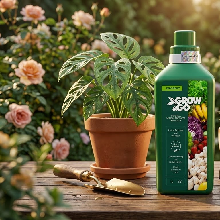 Uniwersalny Płynny Nawóz Organiczny GROW & GO - Koncentrat 1L
