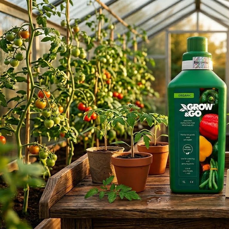 Płynny Nawóz Organiczny do Warzyw GROW & GO - Koncentrat 1L