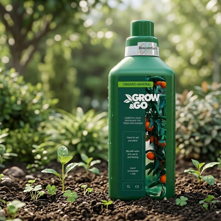 Nawóz Organiczno-Mineralny Płynny do Drzew i Krzewów GROW&GO 1L Koncentrat