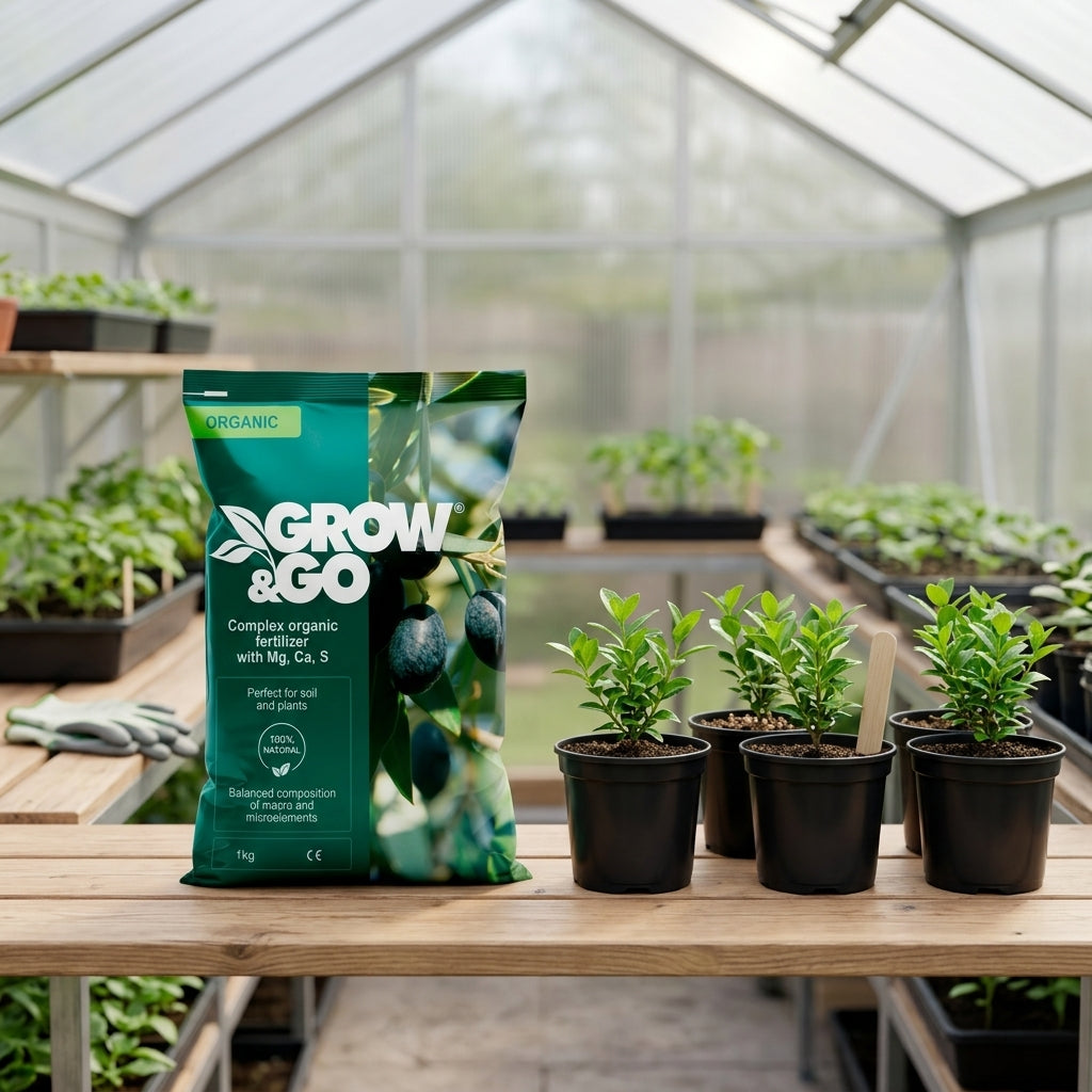 Nawóz Organiczno-Mineralny Kompleksowy Uniwersalny (Mg, Ca, S) GROW&GO 1kg