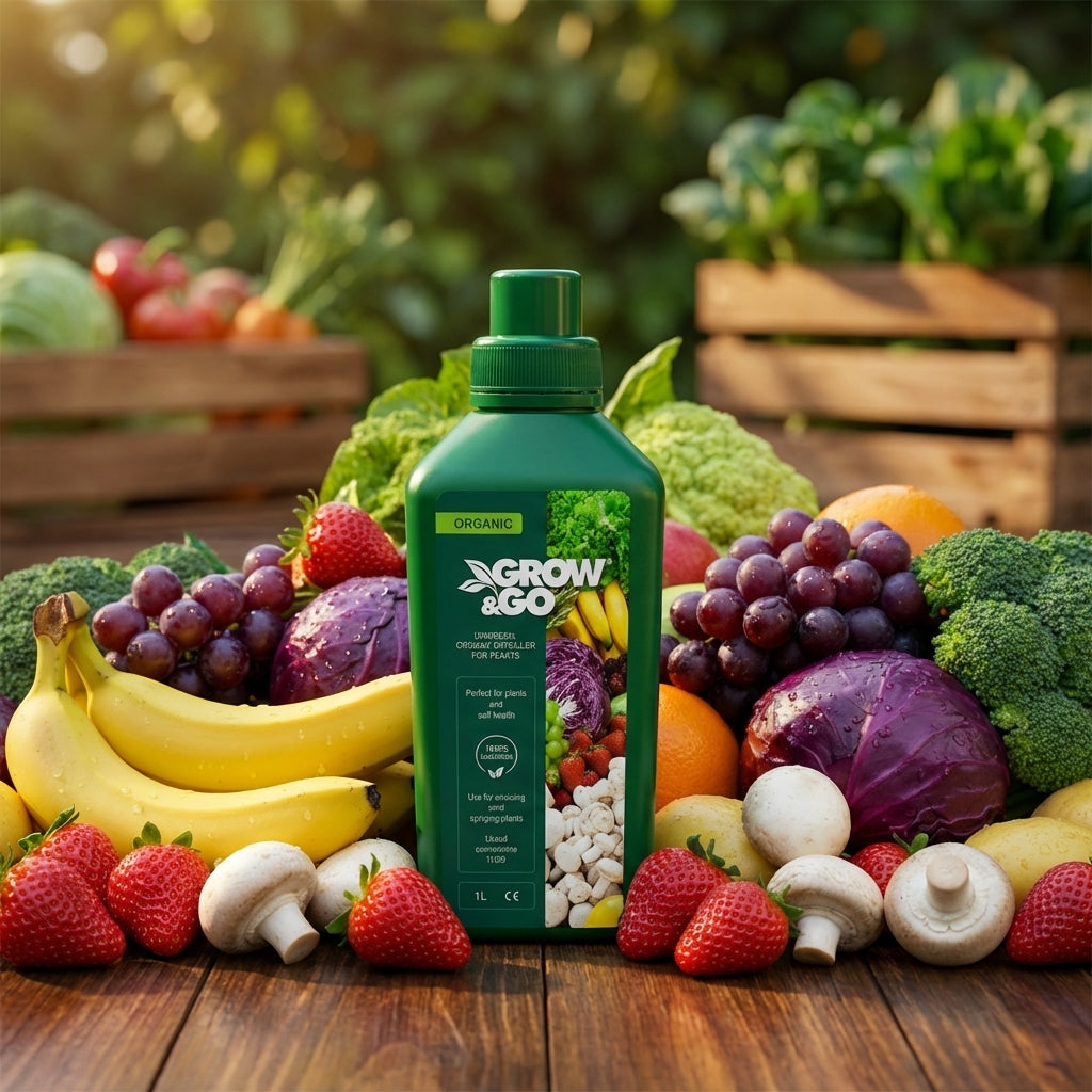 Uniwersalny Płynny Nawóz Organiczny GROW & GO - Koncentrat 1L