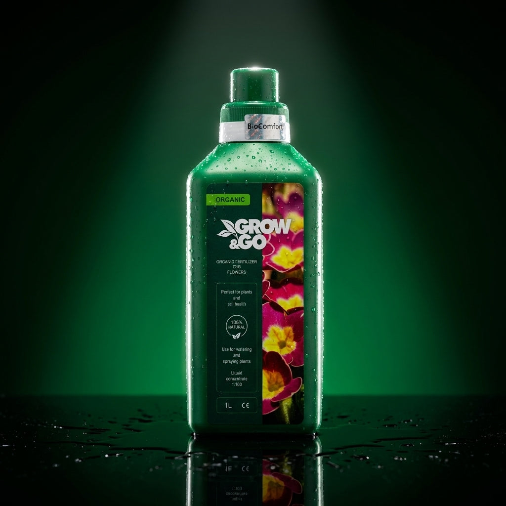 Płynny Nawóz Organiczny do Kwiatów GROW & GO - Koncentrat 1L