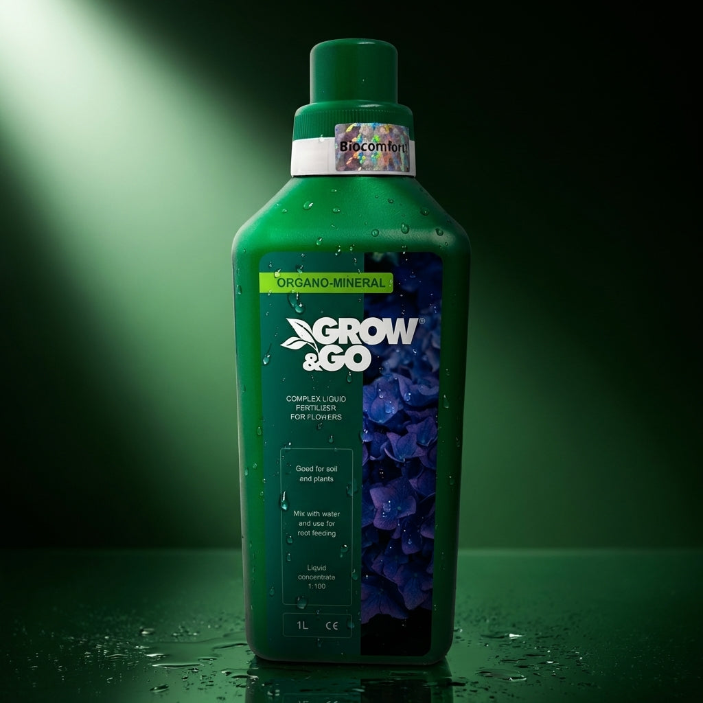 Nawóz Organiczno-Mineralny Płynny do Kwiatów GROW&GO - Koncentrat 1L