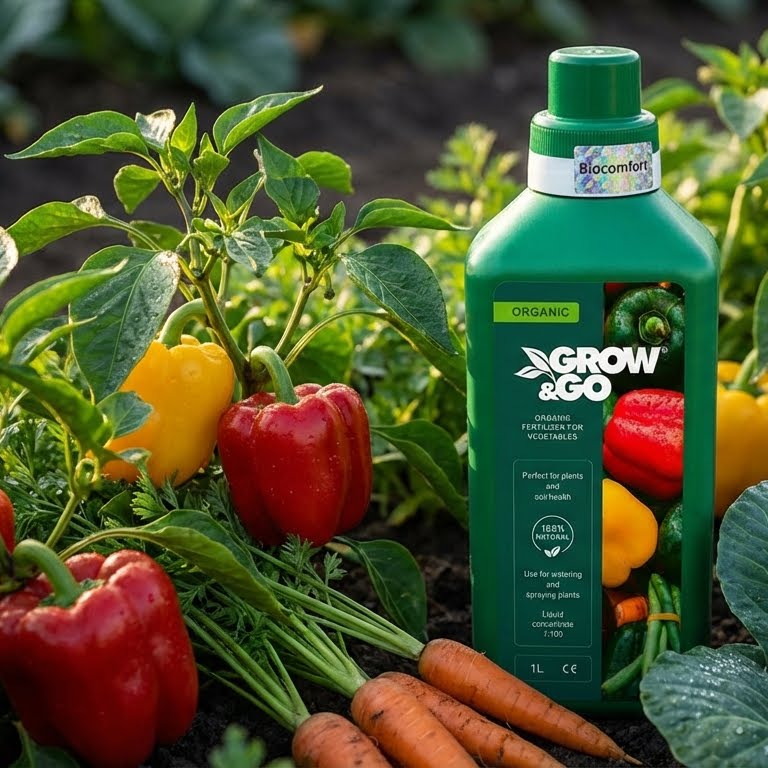 Płynny Nawóz Organiczny do Warzyw GROW & GO - Koncentrat 1L