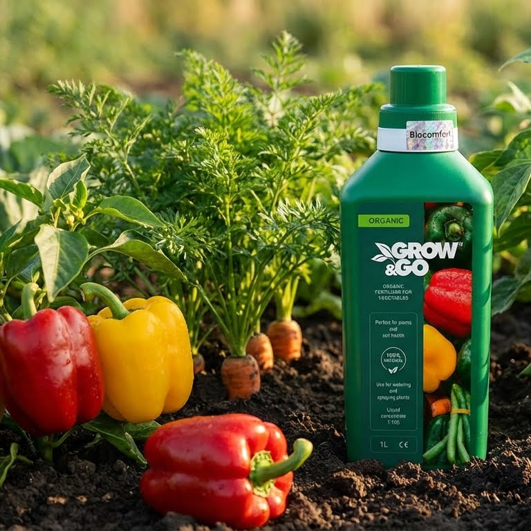 Płynny Nawóz Organiczny do Warzyw GROW & GO - Koncentrat 1L