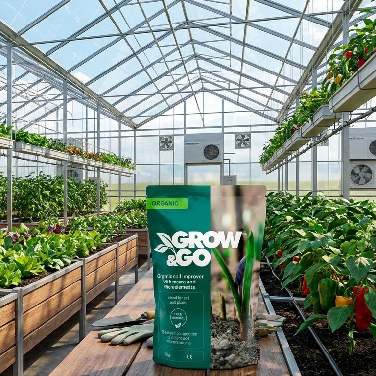 Organiczny Poprawiacz Gleby z Makro i Mikro Elementami GROW & GO 1kg Granulat