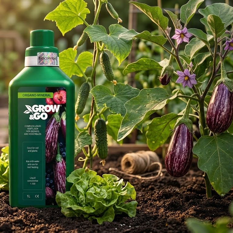 Nawóz Organiczno-Mineralny Płynny do Jagód i Warzyw GROW&GO - Koncentrat 1L