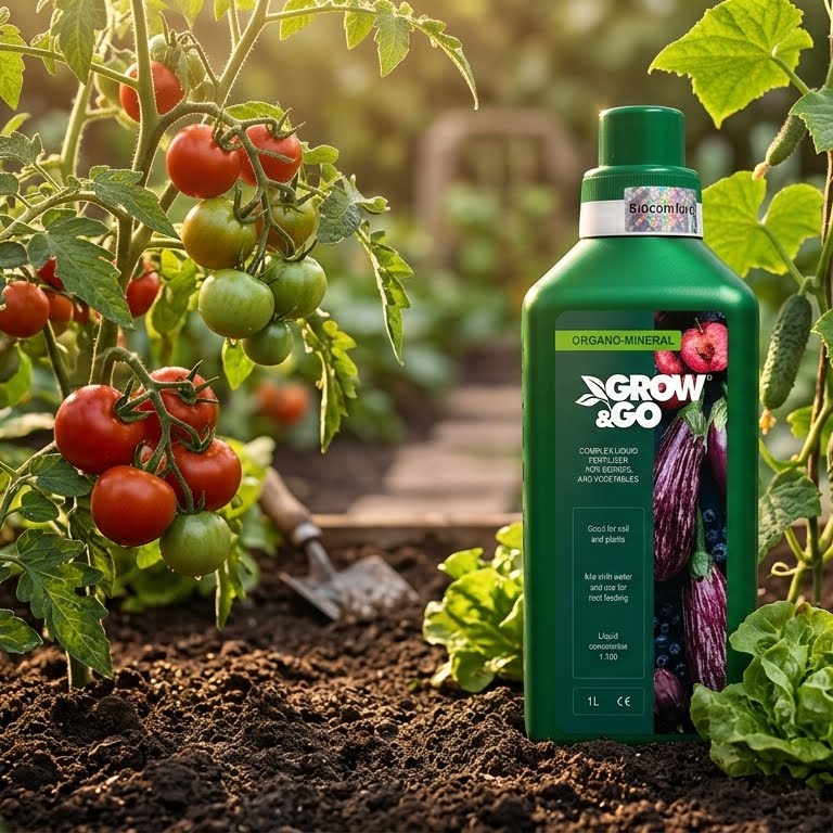 Nawóz Organiczno-Mineralny Płynny do Jagód i Warzyw GROW&GO - Koncentrat 1L