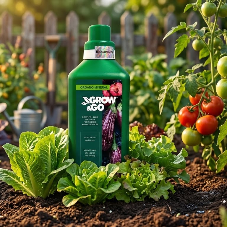 Nawóz Organiczno-Mineralny Płynny do Jagód i Warzyw GROW&GO - Koncentrat 1L