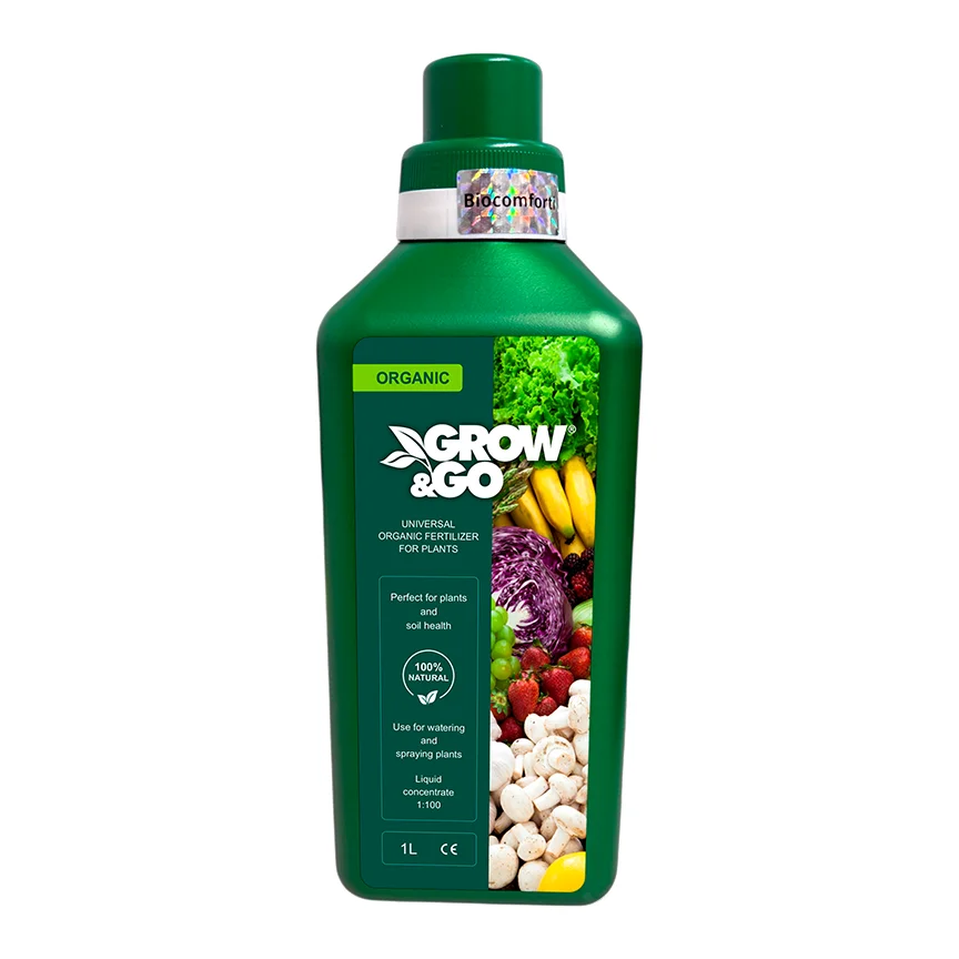 Uniwersalny Płynny Nawóz Organiczny GROW & GO - Koncentrat 1L