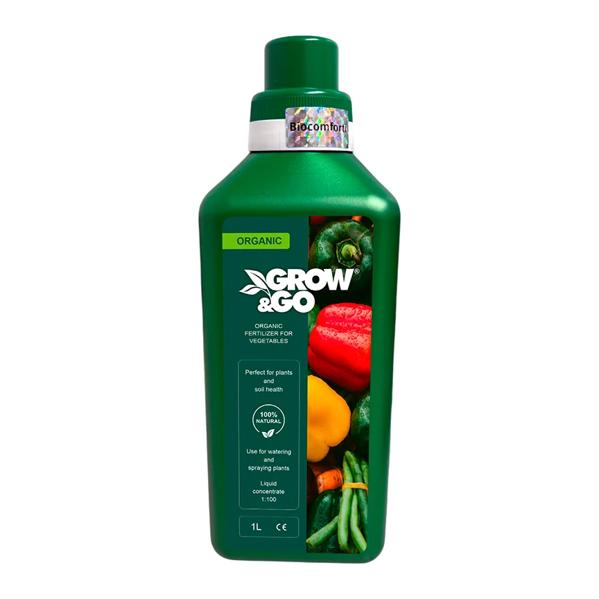 Płynny Nawóz Organiczny do Warzyw GROW & GO - Koncentrat 1L