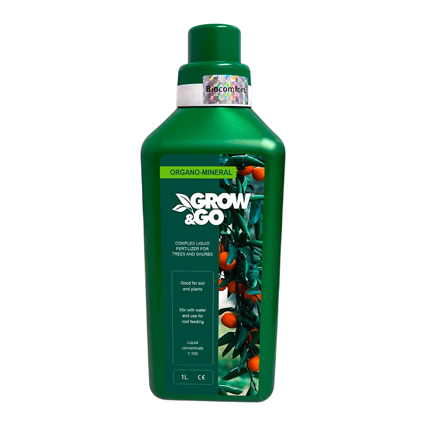 Nawóz Organiczno-Mineralny Płynny do Drzew i Krzewów GROW&GO 1L Koncentrat