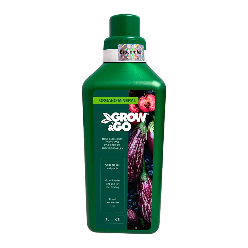 Nawóz Organiczno-Mineralny Płynny do Jagód i Warzyw GROW&GO - Koncentrat 1L