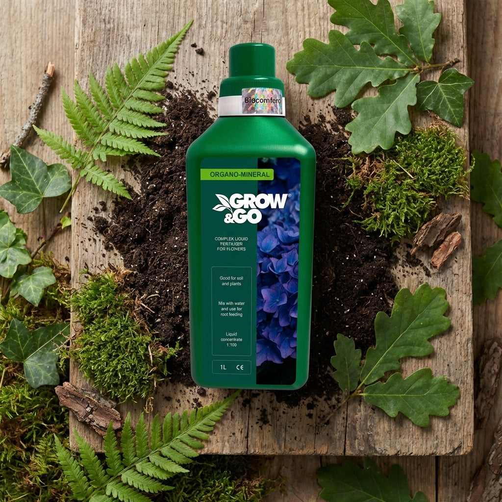Nawóz Organiczno-Mineralny Płynny do Kwiatów GROW&GO - Koncentrat 1L
