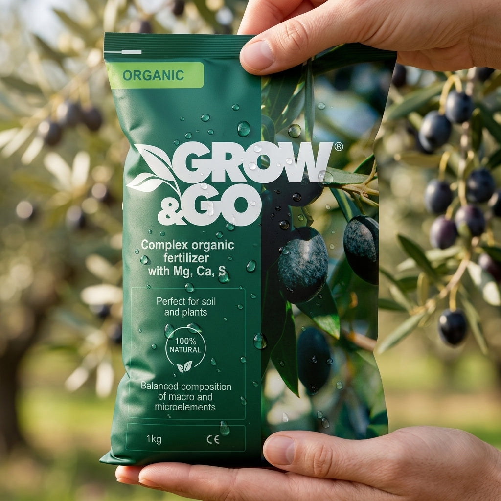 Nawóz Organiczno-Mineralny Kompleksowy Uniwersalny (Mg, Ca, S) GROW&GO 1kg