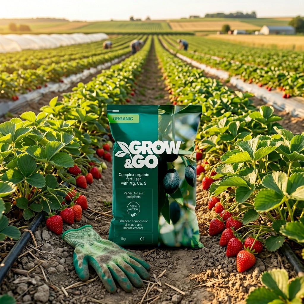 Nawóz Organiczno-Mineralny Kompleksowy Uniwersalny (Mg, Ca, S) GROW&GO 1kg