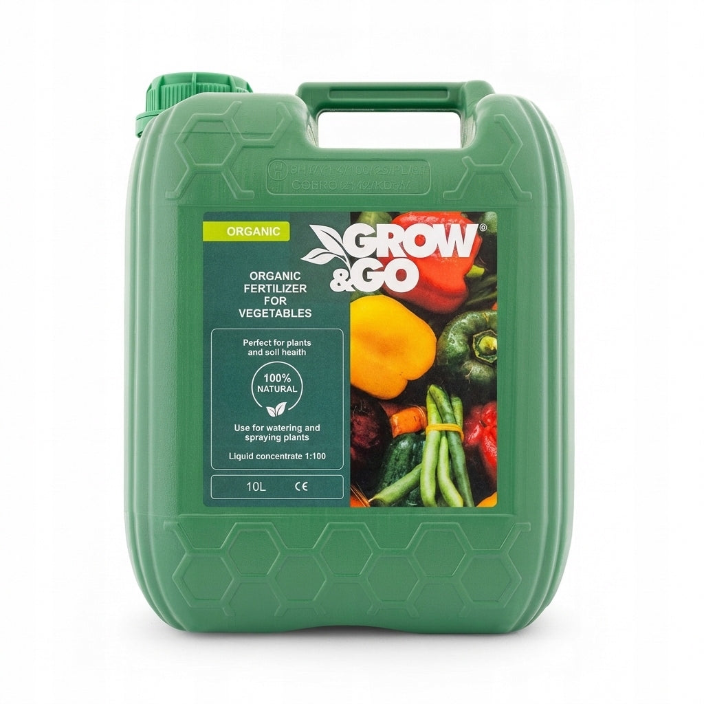 Płynny Nawóz Organiczny do Warzyw GROW&GO - Koncentrat 10L