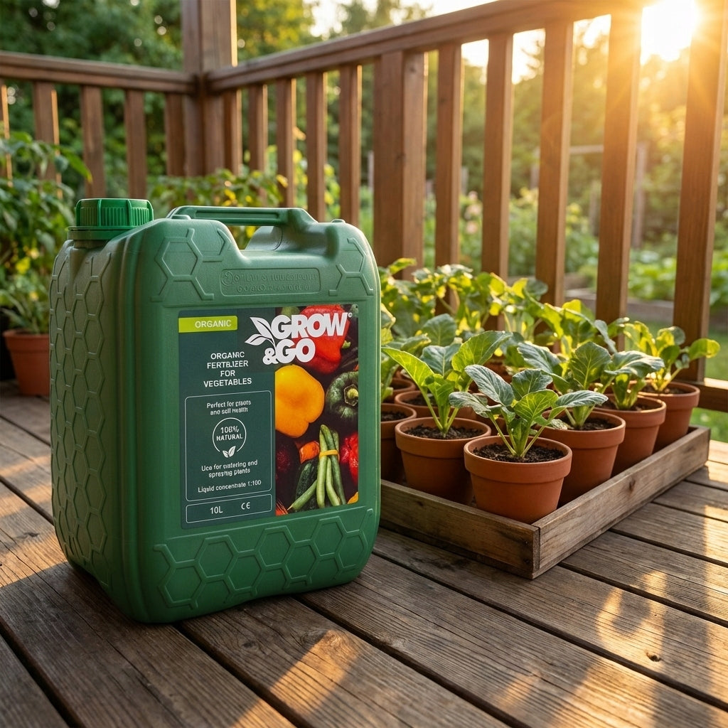 Płynny Nawóz Organiczny do Warzyw GROW&GO - Koncentrat 10L