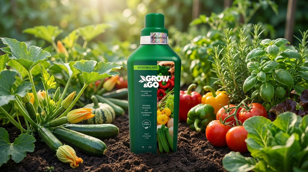 Biostymulant do Warzyw Płynny GROW & GO - Koncentrat 1L
