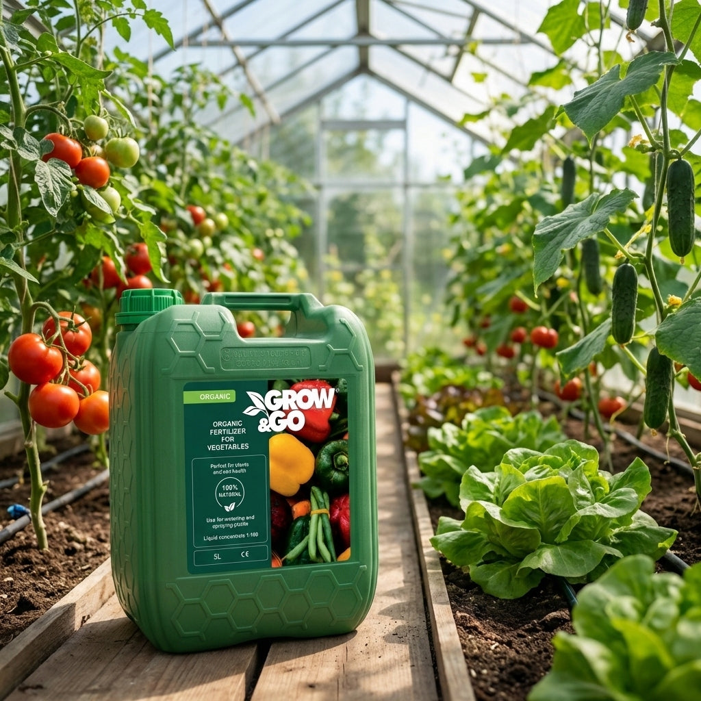 Płynny Nawóz Organiczny do Warzyw GROW & GO - Koncentrat 5L