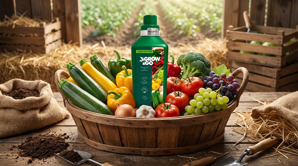 Biostymulant do Warzyw Płynny GROW & GO - Koncentrat 1L