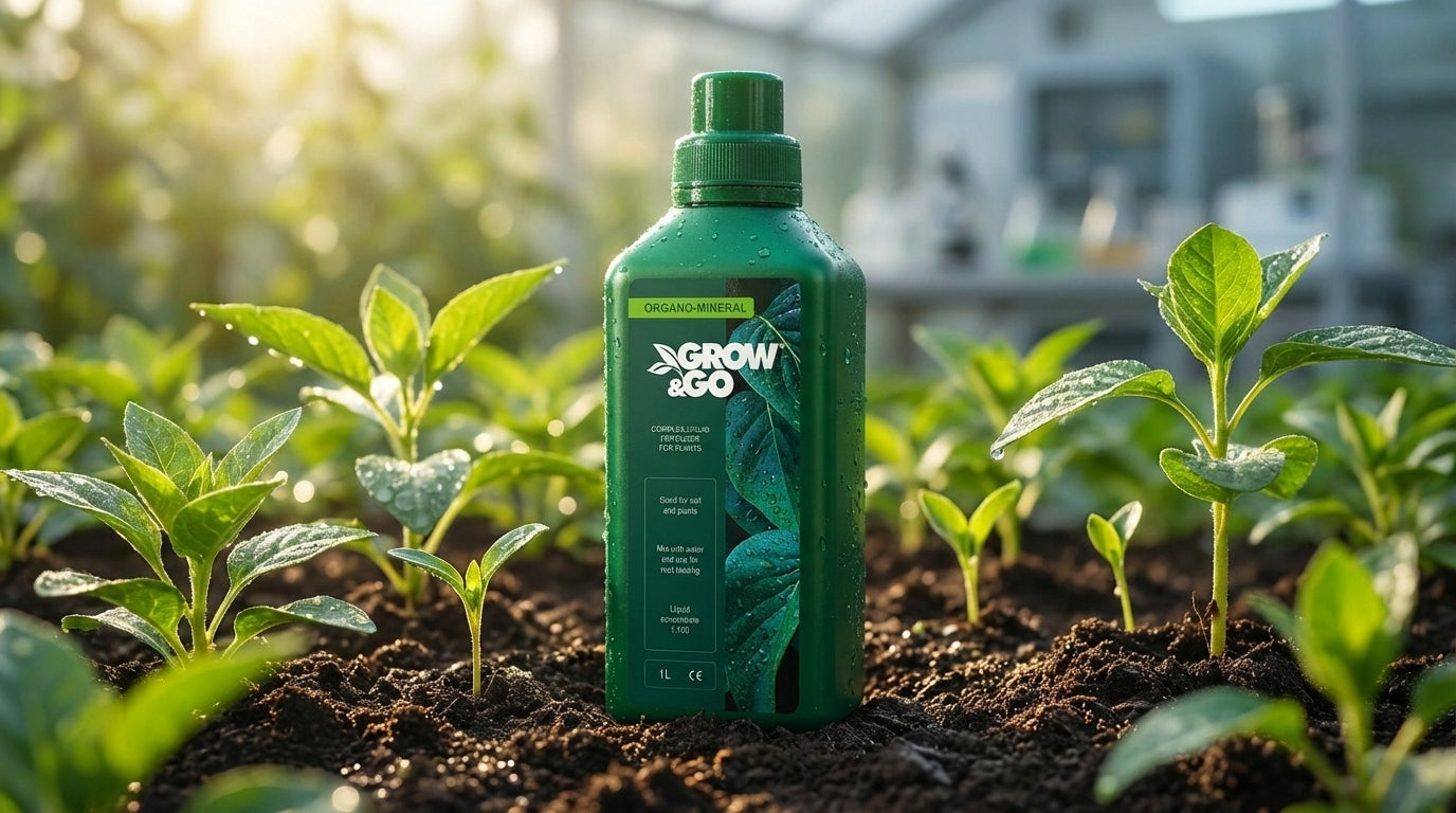 Nawóz Organiczno-Mineralny Płynny do Roślin GROW & GO 1L Koncentrat