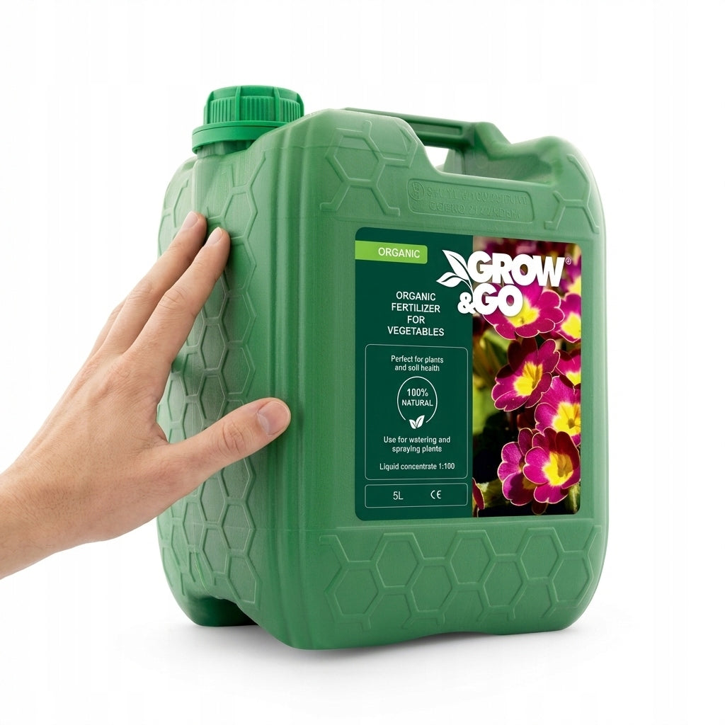 Płynny Nawóz Organiczny do Kwiatów GROW&GO - Koncentrat 5L